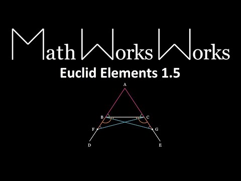 Euclid Elements -- Proposition 1.5