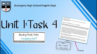 Unit 1 : Task 4 - Past Paper Example