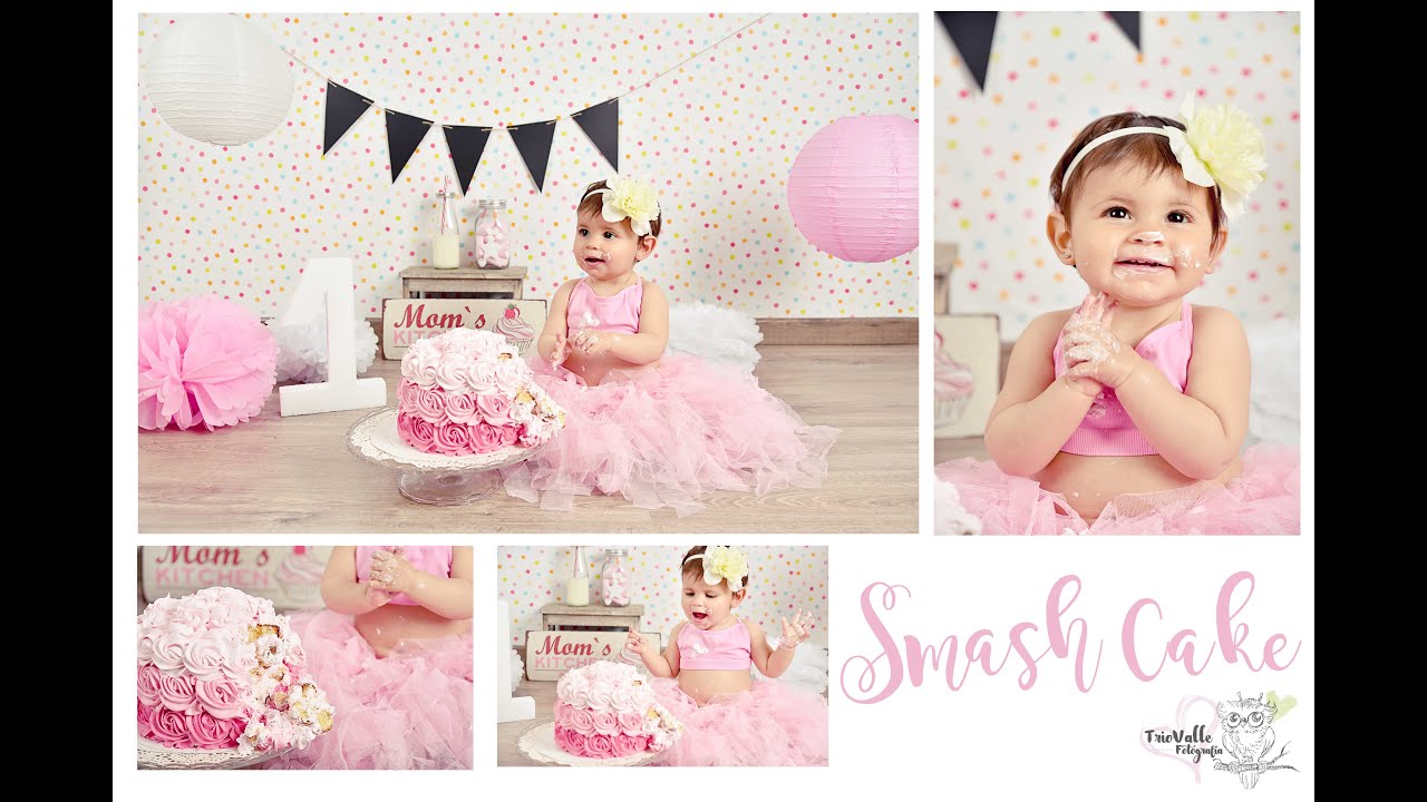 Smash Cake making off