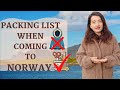 Things to bring while moving to Norway [ PACKING LIST FOR NORWAY ]