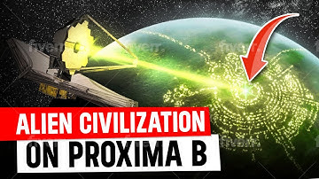 JAMES WEBB TELESCOPE DISCOVERED ARTIFICIAL LIGHTS ON PROXIMA B