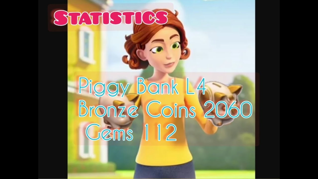 Merge Mansion Piggy Bank Level 4 🐖🐖Gameplay Tips Ep3 YouTube