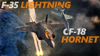 Cf-18 Hornet Vs F-35 Lightning Dogfight Dcs World