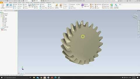 Helical Gears / Autodesk Inventor 2020