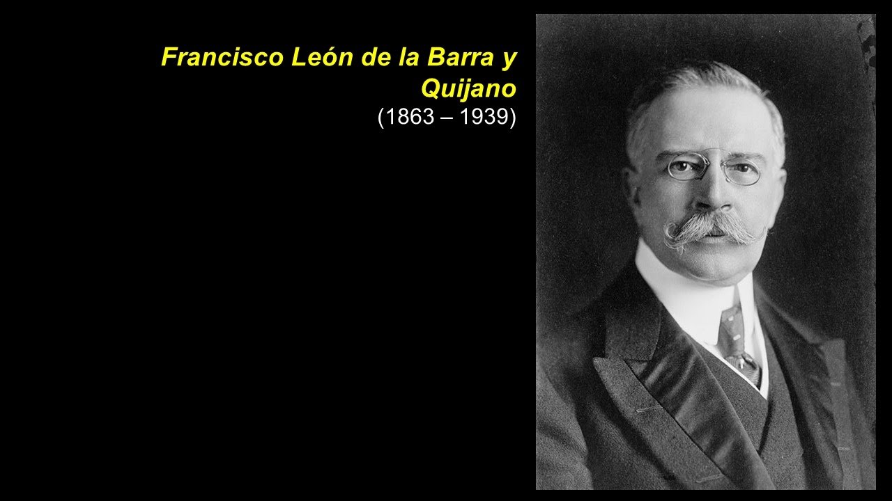 Francisco León de la Barra (10 cosas que hay que saber) contraPERSONAJES YouTube Francisco León de la Barra (10 cosas que hay que saber) contraPERSONAJES YouTube