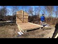 Stratford 12x8 Shed Wall Assembly Timelapse