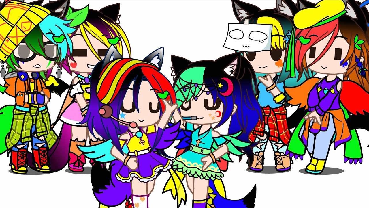 My main 6 old OCs vs the new ones? || Old OCs from my old channel ...