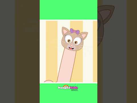 Família Dedo De Gato Canção #músicasinfantis #shorts #shortsfeed