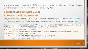 How to Hide and Reveal a Textarea with JavaScript