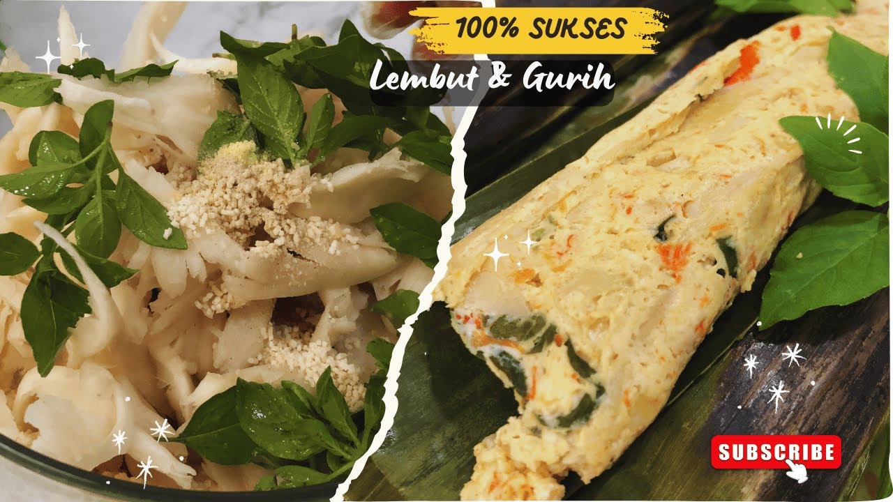 RESEP PEPES TAHU JAMUR LEVEL RESTORAN!🍄 Gurih Santan & Kemangi yang Bikin Nagih! 🔥