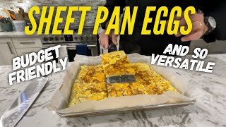 Budget-Friendly Sheet Pan Eggs: The Ultimate Egg Hack