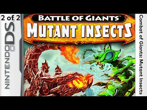 Combat of Giants: Mutant Insects - Nintendo DS [Longplay 2 of 2]
