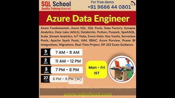 #SQL #Azure #powerbi  #sqldba   #training  from #sqlschool