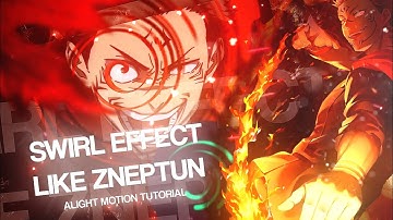 Swirl Effect Like @neptunedits | Alight Motion Tutorial
