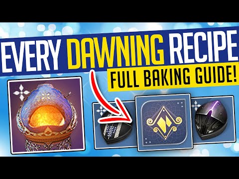 Destiny 2 | EVERY DAWNING RECIPE! All Dawning 2021 Recipes & Ingredients! - MUST WATCH!