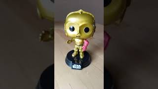 Slow Motion Star Wars Funko Pop Bobble Head - C-3PO - 64 - Shorts