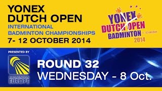 R32 - MS - Ihsan Maulana MUSTOFA vs Dmytro ZAVADSKY - 2014 Yonex Dutch Open