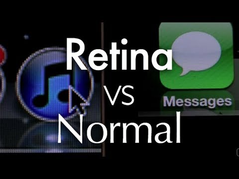 retina vs regular display