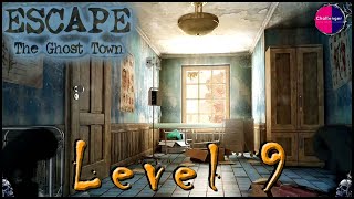 ESCAPE THE GHOST TOWN 1 LEVEL 9 WALKTHROUGH | GHOST TOWN ESCAPE - LEVEL 09 PASSO A PASSO ( SGA ) screenshot 5
