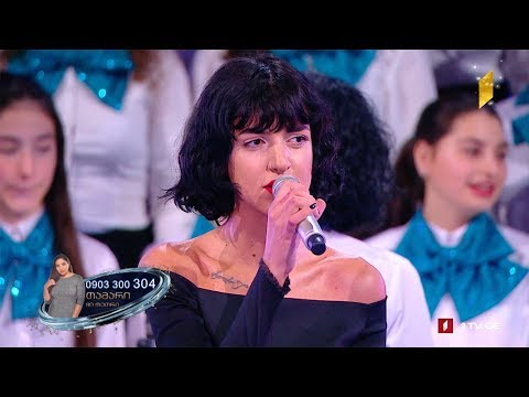 მარიკო ლეჟავა \u0026 გორის გოგონათა გუნდი - Silent Night - საქართველოს ვარსკვლავი 2019