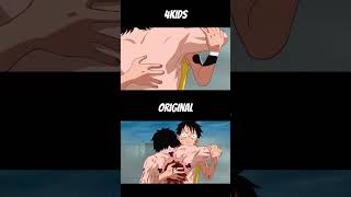 4KIDS Censorship in One Piece #shorts #onepiece #7