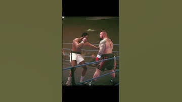 MUHAMMAD ALI vs EDDIE HALL Highlight No1 | Virtual Boxing Match | Undisputed Gameplay #shorts