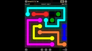 FLOW FREE - Classic Pack - 7x7 - Level 6
