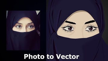 Easy Vector Art | Vector Portrait | Cartoon Yourself - Adobe PHOTOSHOP tutorials | RoxFx