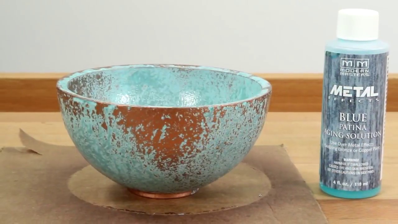 Modern Masters Metal Effects Reactive Metallic Paints ¦ Woodturning