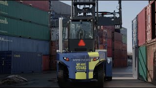 Introducing Our New Hyster Container Handler Supplied By Protruck Titan Containers