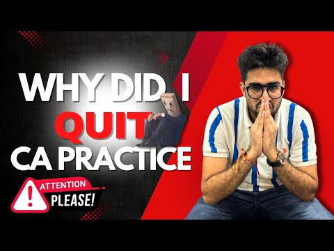I Quit Ca Practice | No More Ca Practice | Why Leaving Ca Practice