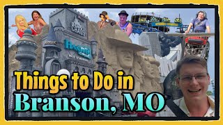 Things to Do in BRANSON, MO! Mountain Coasters, The Track, and Hollywood Wax Museum