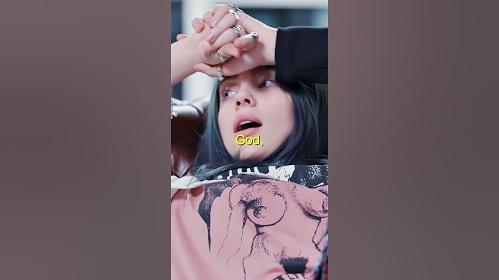 Billie Eilish is SCARED of Eminem 😳
