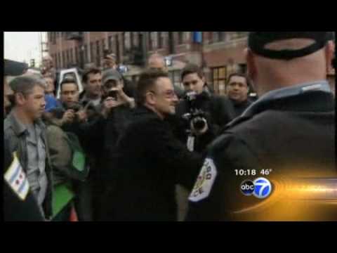 U2 in Chicago to promote new album - abc7chicago n...