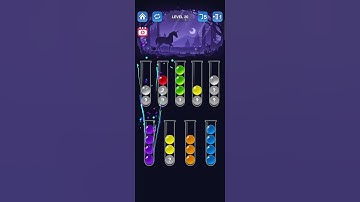 Ball Sort Puzzle Level 20 | Ball Sort Puzzle Color Game Level 20