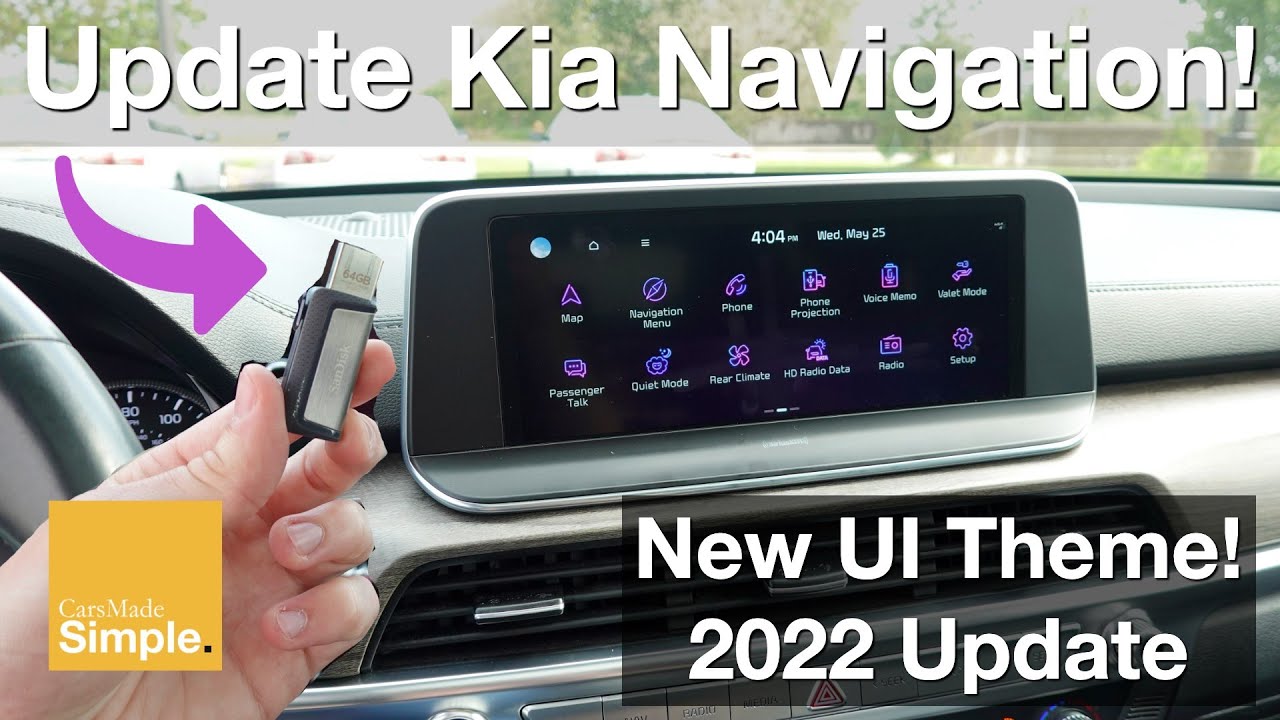 How To Update Kia Navigation Software for Free! 2022 Update YouTube