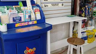 Advice to all the OLG Lottery retailers. Make a Lotto stand for your Lotto customers