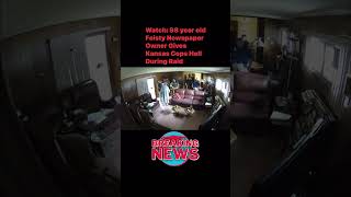 Watch: Feisty Newspaper Owner Gives Kansas Cops Hell During Raid @lioneyenews