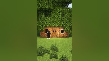 Minecraft Easy Treehouse Tutorial 🏠 #minecraft