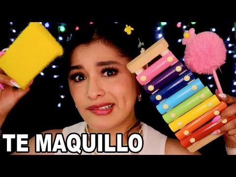 💄 Te MAQUILLO 😰 con OBJETOS EQUIVOCADOS 🤯 I Ges ASMR