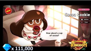 Cookie Run Kingdom : Cocoa Cookie Gacha & Review