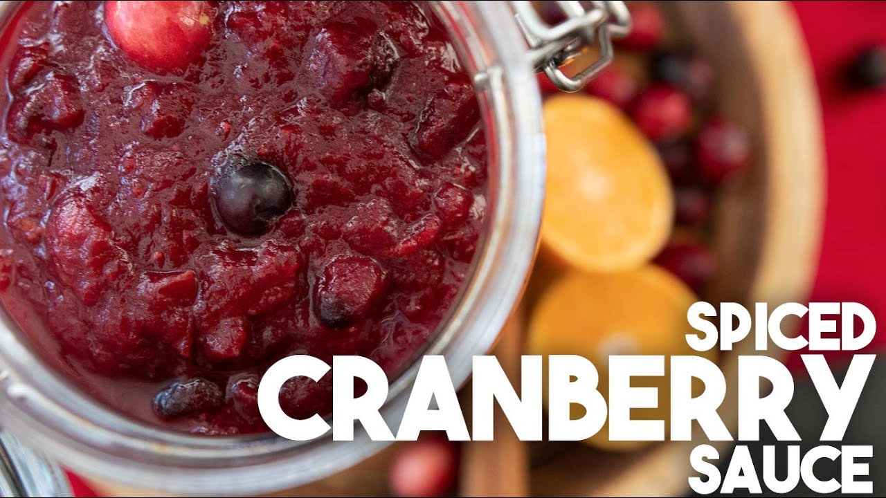 Indian-Spiced Cranberry Sauce Recipe