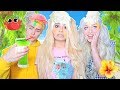 We tried making Royale High Smoothies IRL | Cooking With The Blonde Squad