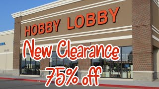 New Hobby Lobby 75% off Clearance | Shop With Me Profile