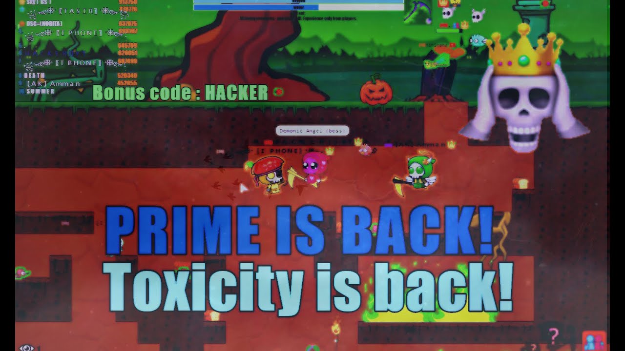 Prime & Toxicity Both of they did Comeback in Evoworld.io ☠