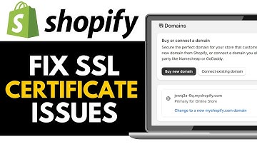 How to Fix SSL Certificate Issues in Shopify 2025 (EASILY)