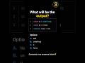 JavaScript Output That Tricks Even Pros! #coding #interview #javascript #programming #python #shots