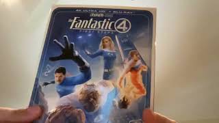 Unboxing and Unwrapping of the Fantastic Four First Steps 2025 4K + Blu Ray