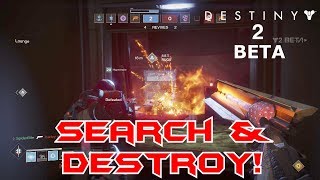 Destiny 2 Search & Destroy: Countdown on Midtown (PS4 Beta Footage)
