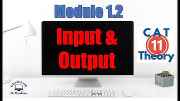 INPUT and OUTPUT | Module 1.2 | PART 2 | Grade 11 *UPDATED*